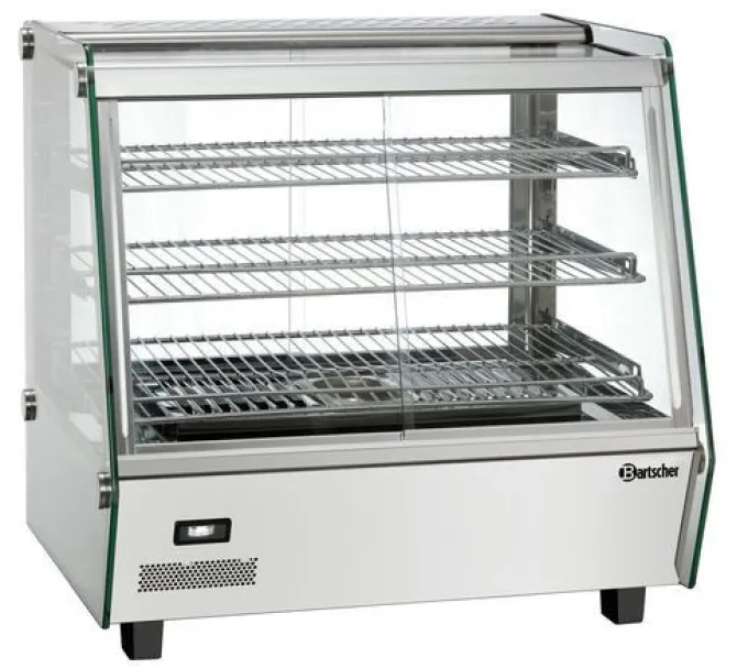 Vitrine Chauffante Professionnelle - 3 Étages - DeliPlus I-D - Bartscher