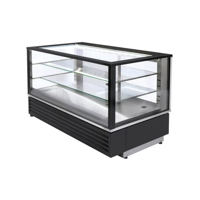 Vitrine Chauffante Ventilée Noir - L 785 mm - Sofraca