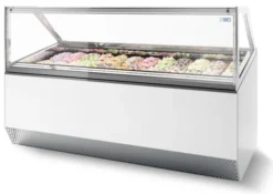 Vitrine à Crème Glacée - 870 Litres - Combisteel