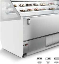 Vitrine à Crème Glacée - 870 Litres - Combisteel
