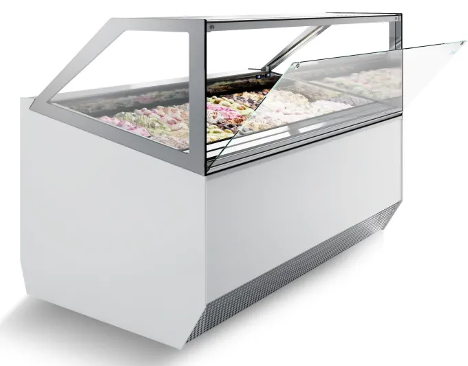 Vitrine à Crème Glacée - 870 Litres - Combisteel
