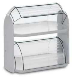Vitrine de Buffet Viénoiserie Double Etage L 400 mm - Fricosmos