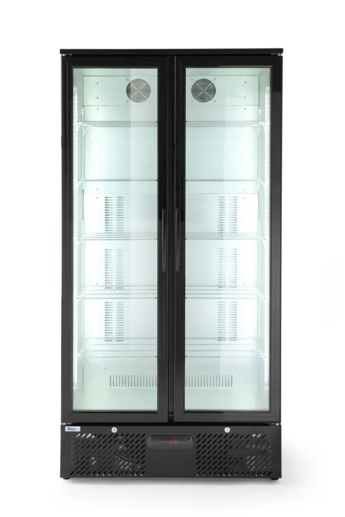 Vitrine de présentation boissons double portes 448L Arktic 220-240V/300W - Hendi