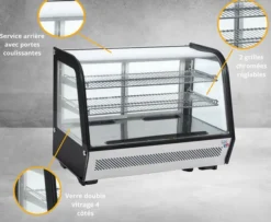 Vitrine de Présentation Réfrigérée 160 Litres - L2G
