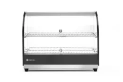 Vitrine de table chauffante deux niveaux 230V/400W 554x376x(H)432 mm - Hendi