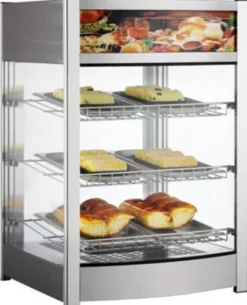 Vitrine de table chauffante 97 litres 230V/800W - Hendi