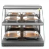 Vitrine de table chauffante quartz deux niveaux 230V/560W - Hendi