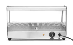 Vitrine de table chauffante un niveau 230V/400W 554x376x(H)311 mm - Hendi