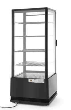 Vitrine de table grand modèle 98 litres Arktic Noir 230V/210W - Hendi