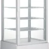 Vitrine de table grand modèle 98 litres Arktic blanc 230V/210W - Hendi