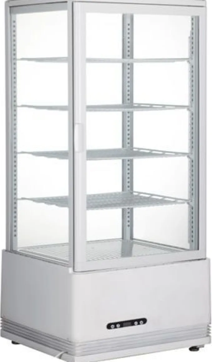 Vitrine de table grand modèle 98 litres Arktic blanc 230V/210W - Hendi