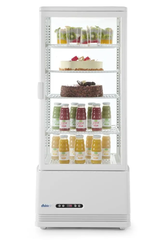 Vitrine de table grand modèle 98 litres Arktic blanc 230V/210W - Hendi