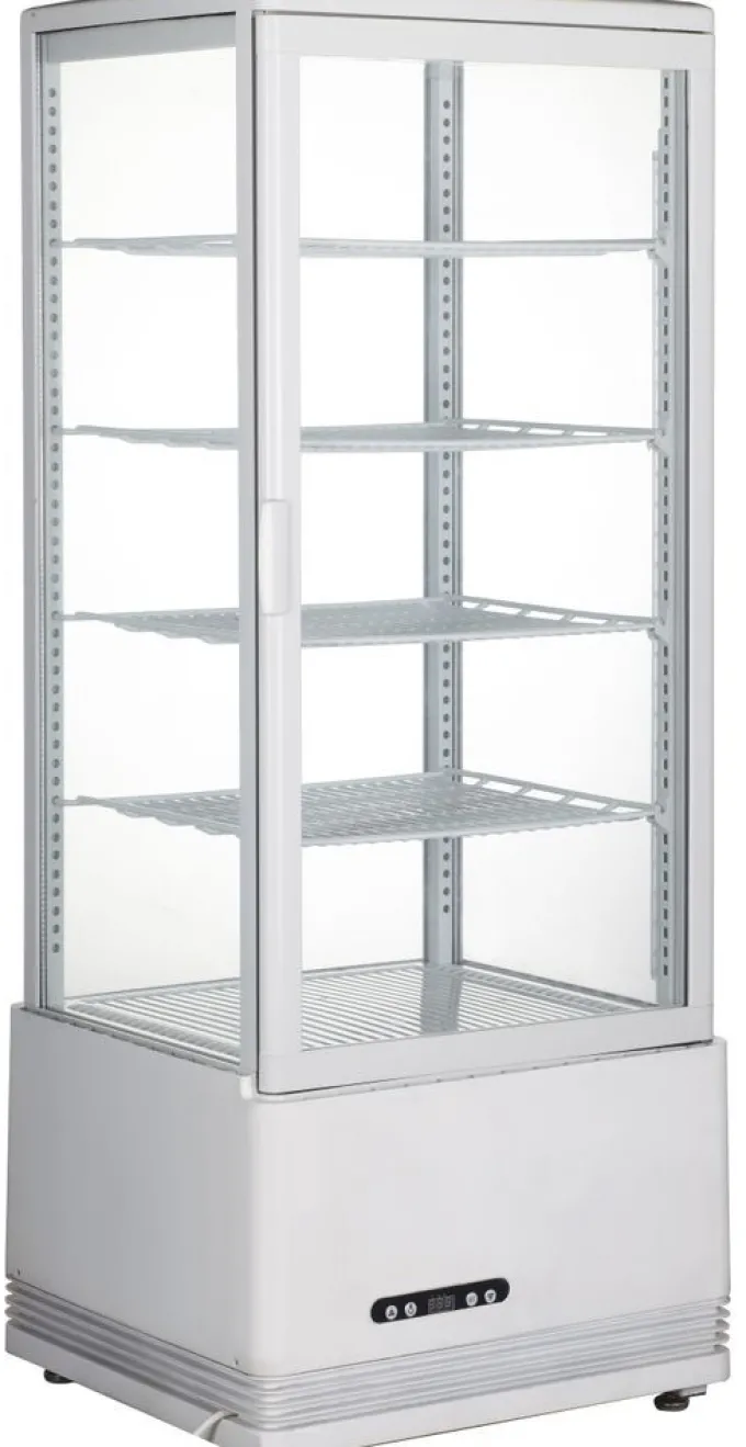 Vitrine de table grand modèle 98 litres Arktic blanc 230V/210W - Hendi