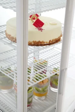 Vitrine de table 68 litres Arktic blanc 230V/170W - Hendi