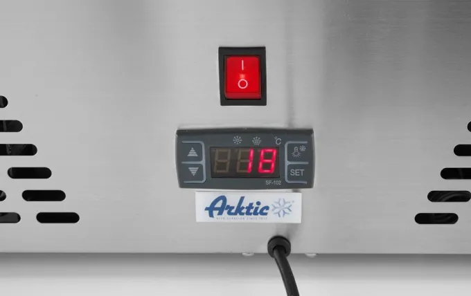 Vitrine de table à salade Arktic 67L 230V/105W - Hendi