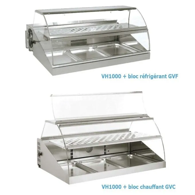Vitrine d'Exposition Neutre - 110 Litres - Furnotel