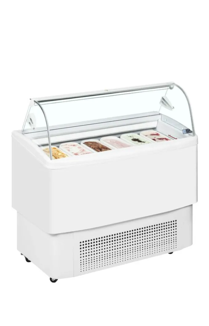 Vitrine à Glace en Bac FIJI 6 - Ventilée - 900W - Tefcold