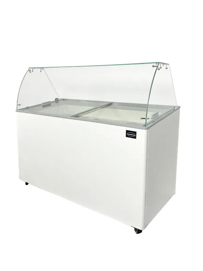 Vitrine à Glace Professionnelle Java 8 x 5 L - Combisteel
