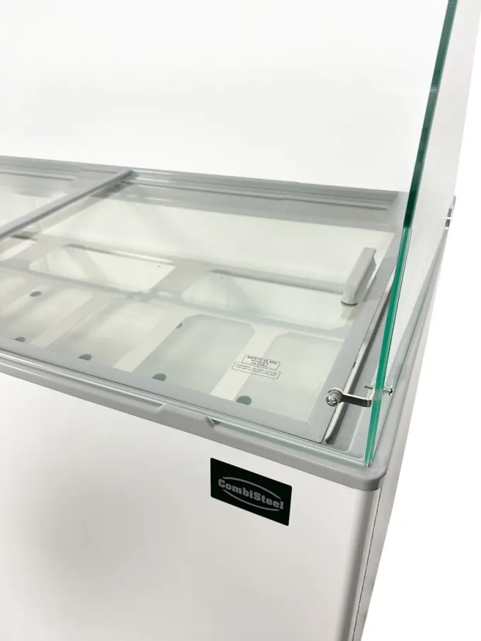 Vitrine à Glace Professionnelle Java 8 x 5 L - Combisteel