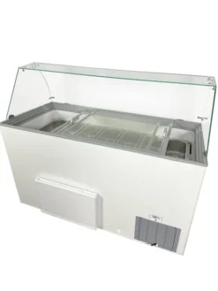 Vitrine à Glace Professionnelle Java 8 x 5 L - Combisteel