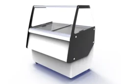 Vitrine à Glace Professionnelle Ibiza - 8 x 5 Litres - Combisteel
