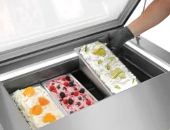Vitrine à Glaces - 4 Bacs de 6,5 Litres - Bartscher
