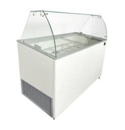 Vitrine à Glace 6 x 5 L Corsica Blanche - Combisteel