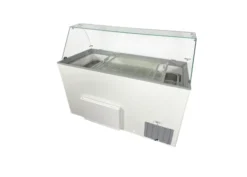 Vitrine à Glace 10 x 5 litres Tenerife Blanche - Combisteel