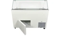 Vitrine à Glace 10 x 5 litres Tenerife Blanche - Combisteel