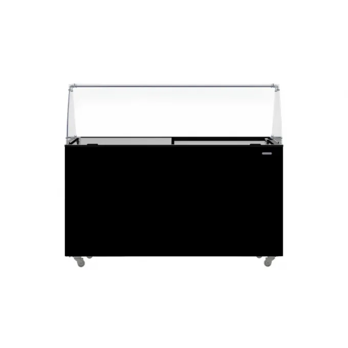 Vitrine à Glace 10 x 5 litres Tenerife Noire - Combisteel