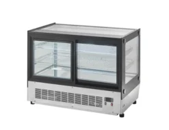 Vitrine Horizontale à Poser - Vitre Droite - 160 Litres - Atosa