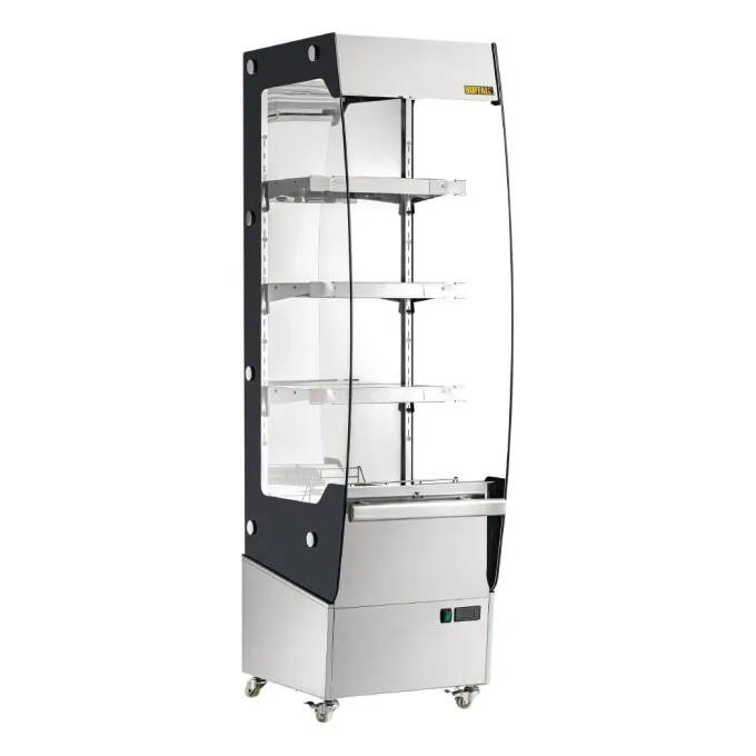 Vitrine Murale Libre-Service Chauffante Slim - 220 L - Buffalo
