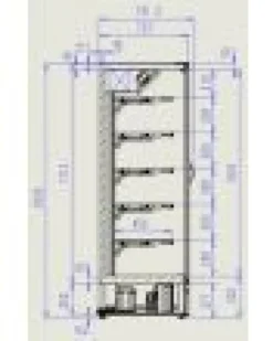 Vitrine Murale Marco 1.3 - Combisteel