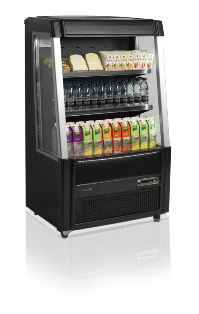 Vitrine Murale ODC90 - Couleur Noire - Tefcold