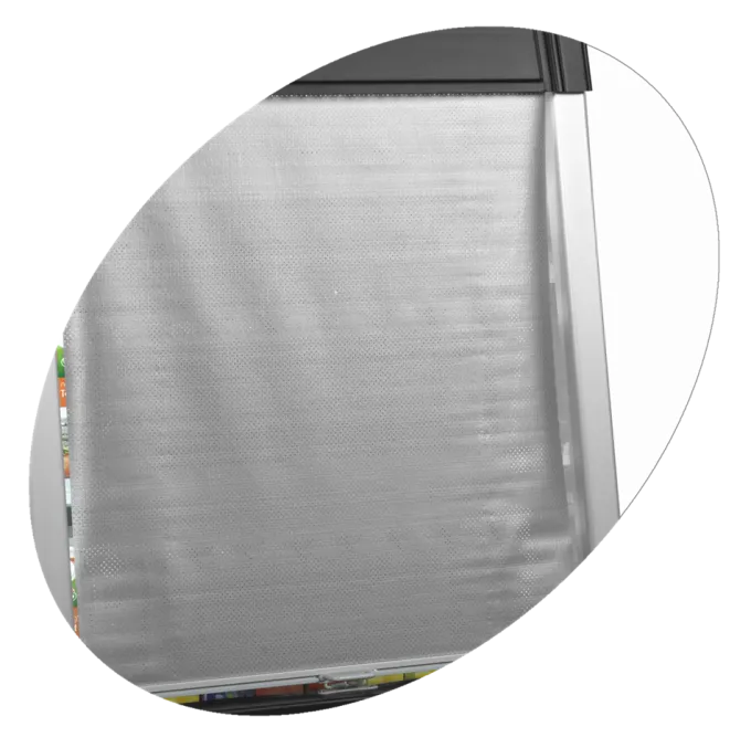 Vitrine Murale ODC90 - Couleur Noire - Tefcold