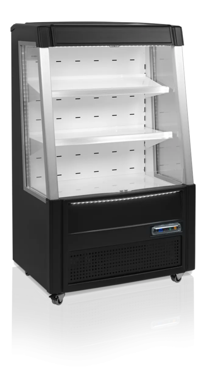 Vitrine Murale ODC90 - Couleur Noire et Blanche - Tefcold