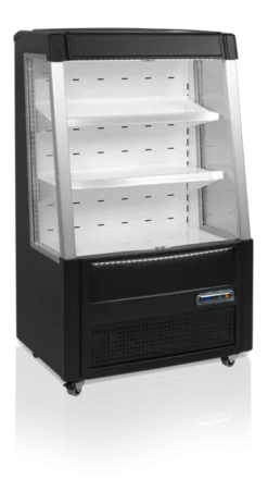 Vitrine Murale ODC90 - Couleur Noire et Blanche - Tefcold
