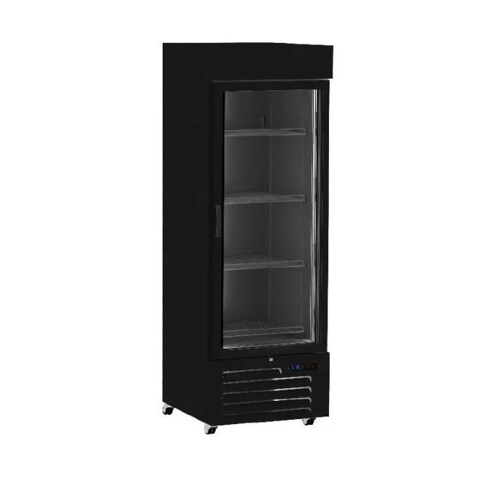 VITRINE MURALE RÉFRIGÉRÉE - VENTILÉE NÉGATIVE - 1 PORTE BATTANTE - Isotech