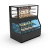 Vitrine Murale Série Integra Combi - Module Supérieur Version Neutre et Module Inférieur en Version Froid - 2 Etagères - Sayl