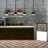 Vitrine Neutre 4 Faces avec Base 60 Serie Integra - 600 x 600 x 1400 mm et Sans Accès Frontal - Sayl