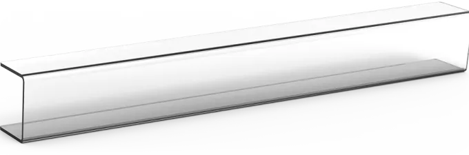 Vitrine Neutre à Tapas BC pour 5 Bacs GN 1/3 - Fricosmos