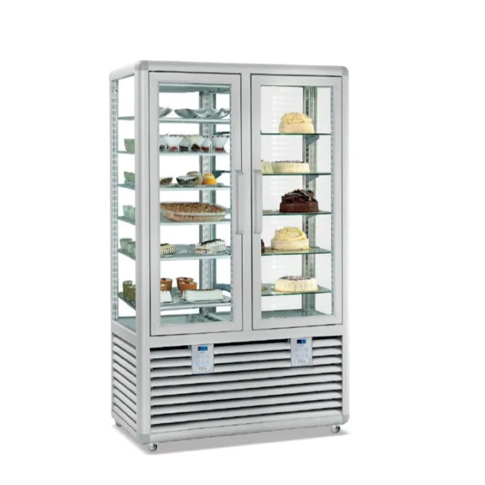 VITRINE NÉGATIVE STATIQUE ET POSITIVE VENTILÉE - 1 PORTE - 490 L - ISOTECH