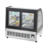 Vitrine à Poser Réfrigérée Vitre Bombée - 130 Litres - Atosa