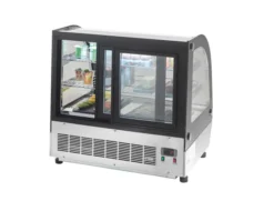 Vitrine à Poser Réfrigérée Vitre Bombée - 130 Litres - Atosa