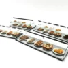 Vitrine Professionnelle Neutre 1 Etagère avec Eclairage - 840x170 mm - SAYL