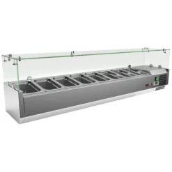 Vitrine refrigerée de comptoir 7x GN 1/4 MCH 4160 - Redfox