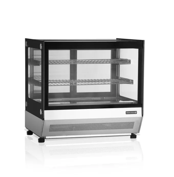 Vitrine Réfrigérée Comptoir à Poser Acier Inoxydable LCT750F - TEFCOLD