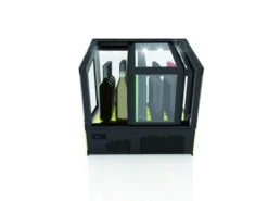 Vitrine Réfrigérée Cubique à Poser Série QBO Base Lumineuse Colorée - 620x670 mm - SAYL
