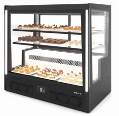 Vitrine Réfrigérée Droite Série COMPAK Accès Porte Arrière - 1015x950 mm - SAYL