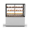 Vitrine Réfrigérée à 4 Faces avec Base 100 - 1000 x 600 x 1400 mm et Sans Accès Frontal - 3 étagères Réglables - Sayl